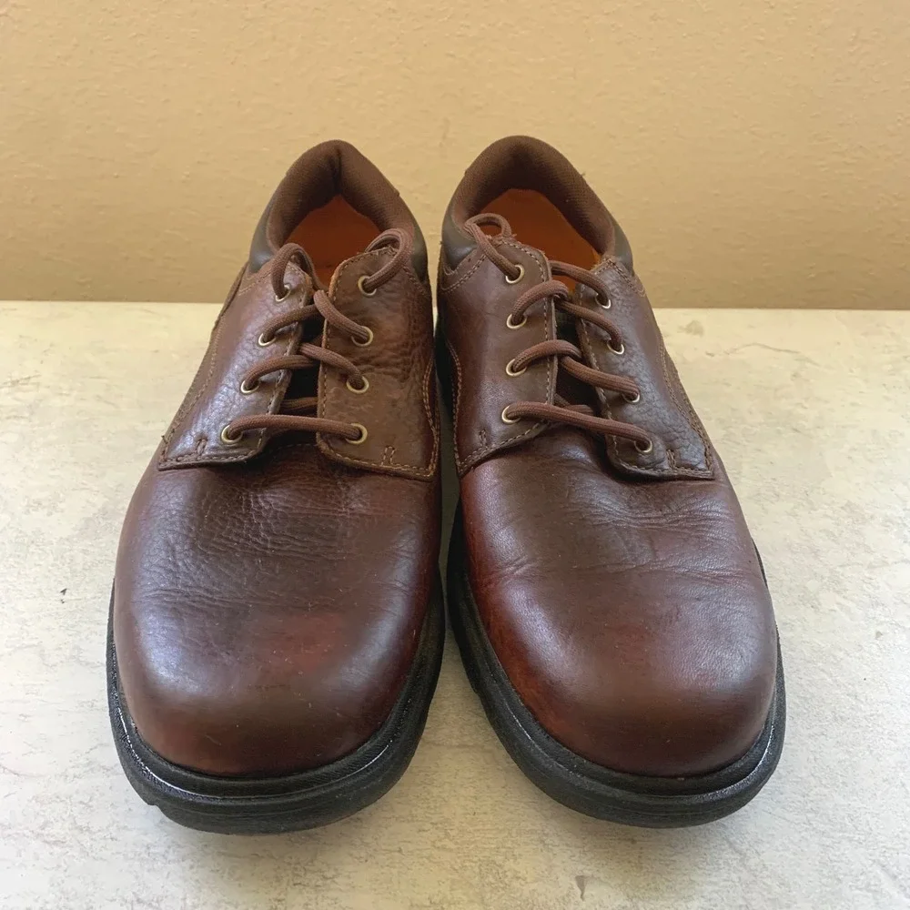 Timberland Earthkeepers 5127A Brown Leather Plain Toe Oxford Mens 9.5 City Prem.